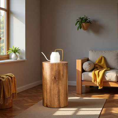 The Cylindrical Table With Its Patterned Design Can Be Easily Integrated Into A Variety Of Interior Styles, From Coffee Tables To Small Dining Tables, Workbenches Or Makeshift Writing Desks.