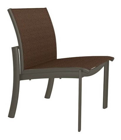 Kor Outdoor Dining Side Chair, Mocha, Rincon