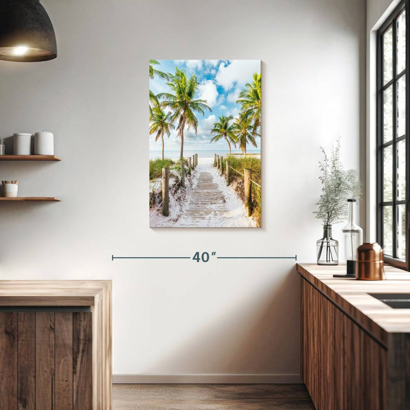 Aime To The Beach, 36" H x 24" W