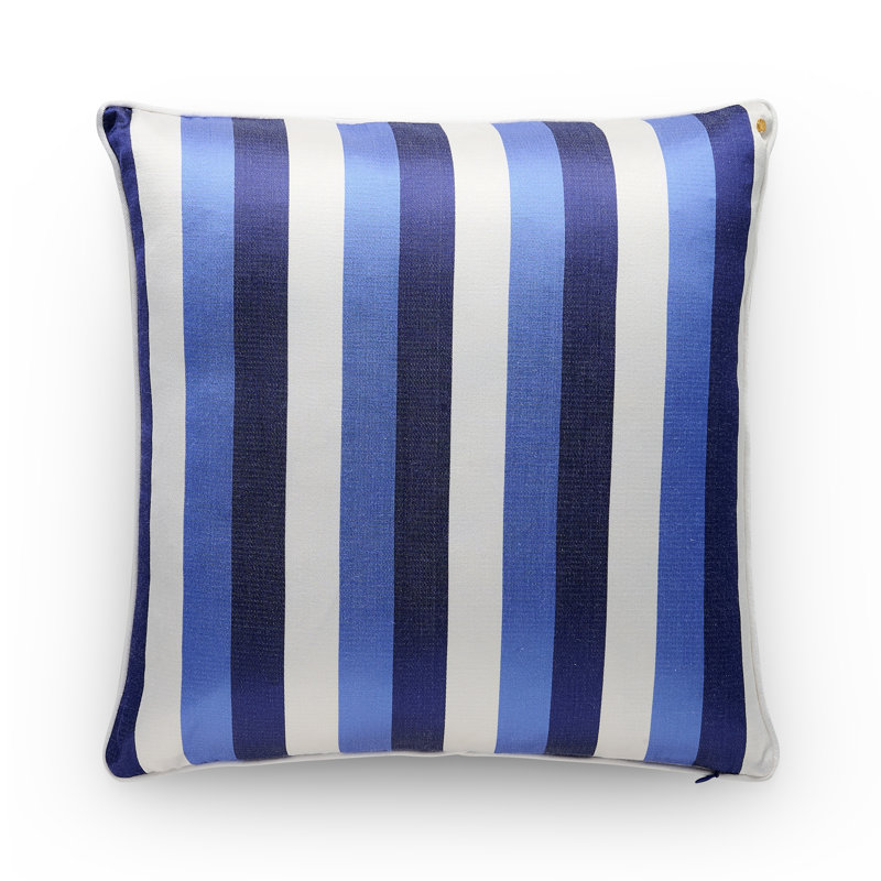 Kutnu Awning Stripe Pillow, Square 20"H x 20"W