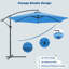 Parasol en porte-à-faux 10 pi Arabella-73844154