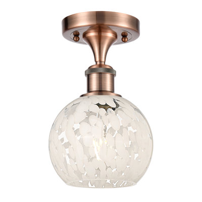 Plafonnier semi-encastré 1 lumière Ballston - Adreann