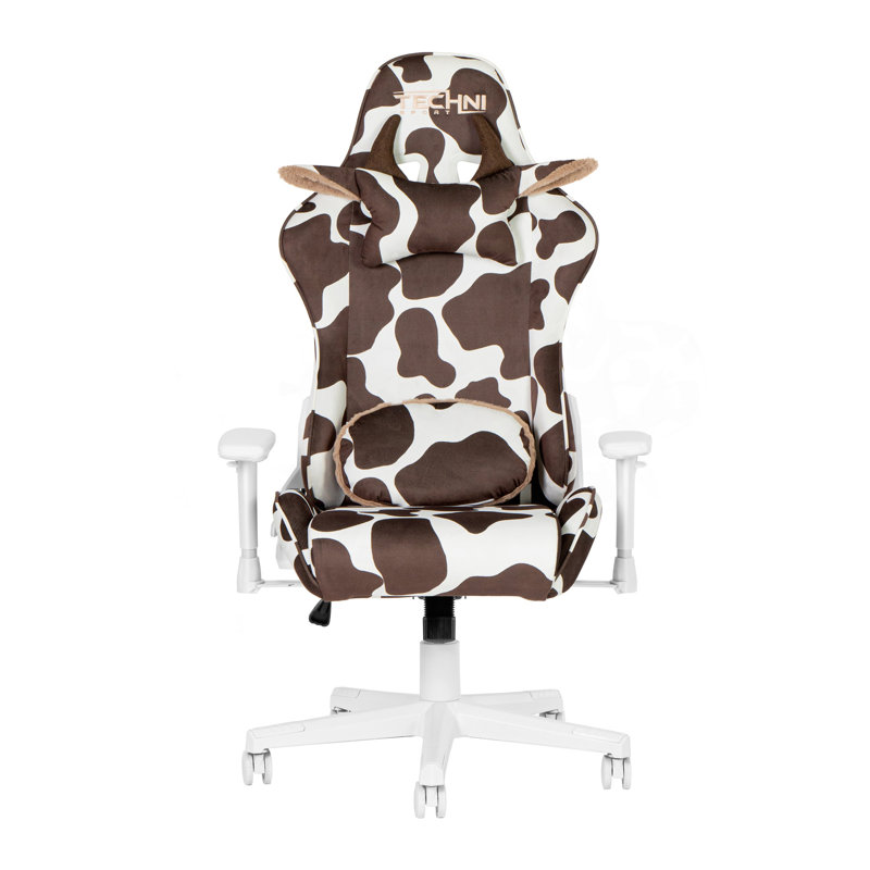 Fauteuil de jeu Cow Series, Brun