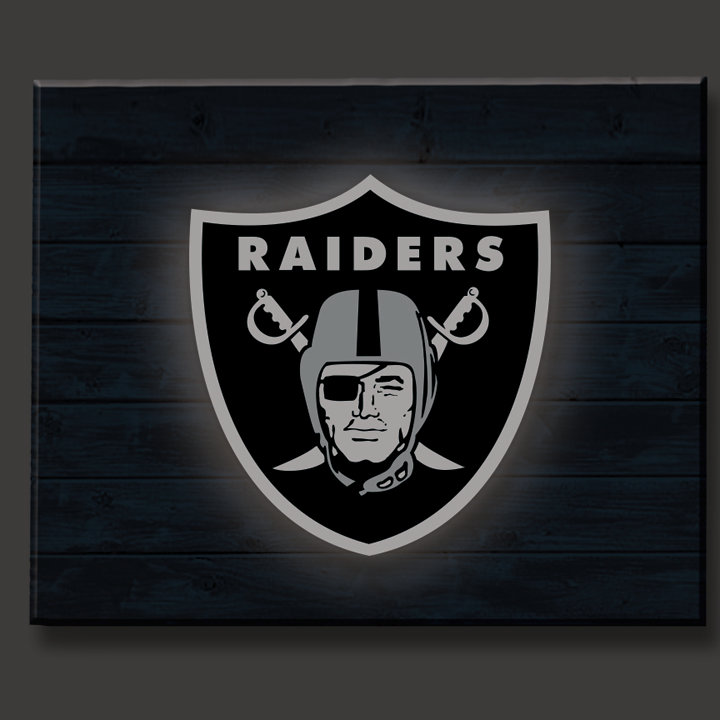 Décoration murale « NFL », Oakland Raiders