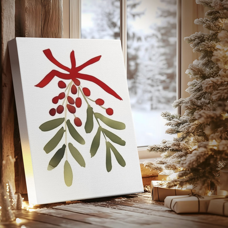 Dawn of Frostlit Hearth - Toile tendue avec châssis de qualité supérieure, H 48 po x l 32 po