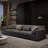 Simple Gray Casual Sofa-104765864