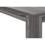 Console d'appoint grise moderne pour petits espaces - Table étroite avec plateau stable, style contemporain, idéale pour une entrée ou un salon.