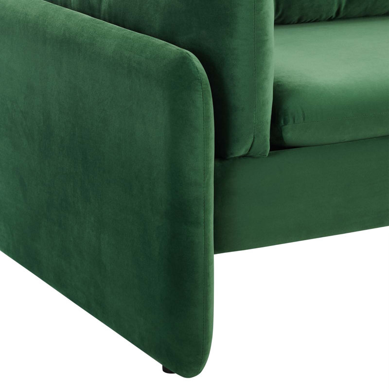 Autumn 81'' Velvet Sofa, Emerald Velvet