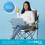Chaise de camping pliante avec coussin -310033265-384277983