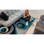 Tapis orange / beige / vert Walter-35991995