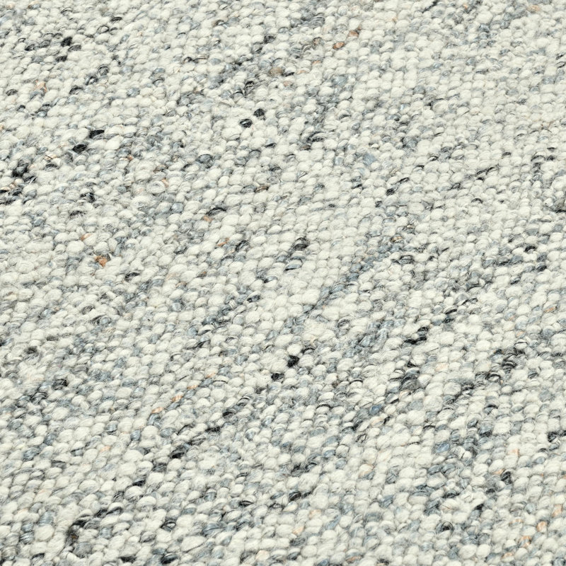 Oscoda Abstract Area Rug in Gray