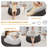  45" U-Shaped Pillow Bean Bag Chair For Adults And Kids Beanbag Chair With Washable Cover Gray-1256839963