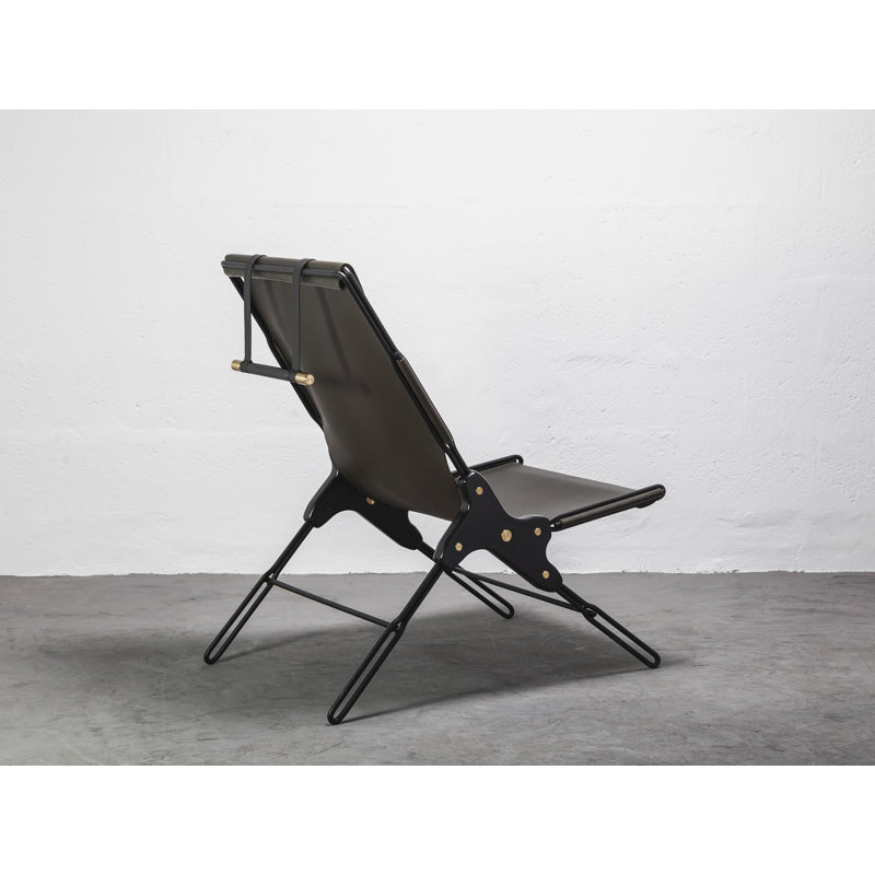 Perfidia Chair, Green Genuine Leather