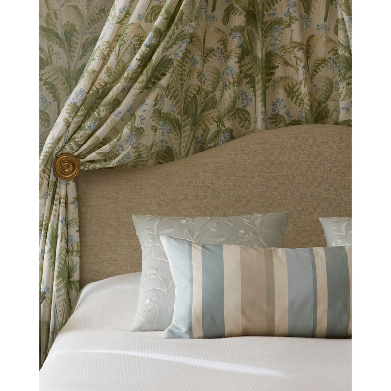 Garden Walk Pashley Floral Wood Pulp Blend Pretrimmed Roll, Sky