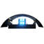 Country Inn 1 - Light LED Flush Mounted Sconce