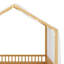 Lit Montessori avec auvent et garde-corps favorisant un sommeil sécuritaire et indépendant et un jeu créatif-174920732-174920734