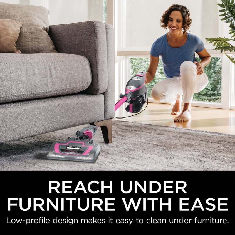 Shark Rocket Pro DLX Ultra-Lightweight Corded Stick Pet Vacuum with Advanced Swivel Steering