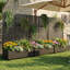Boîte à fleurs en métal avec treillis Euel-1151764630-1169509020-1163256947