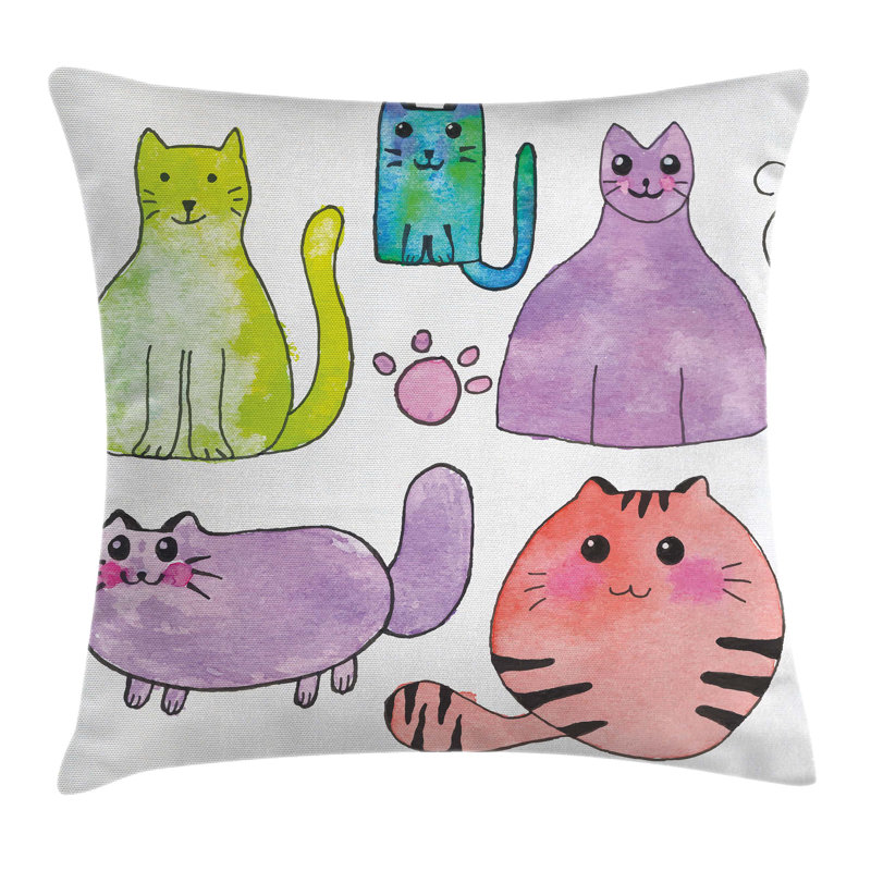 Reversible Pillow Cover, 18" x 18"