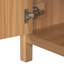Meuble-lavabo de salle de bain, 2 portes à fermeture douce, 3 tiroirs à fermeture douce, armoire de rangement moderne pour petites salles de bain
