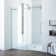 Elan 68-72" W x 74" H Sliding Frameless Shower Door with 3/8" Clear Glass