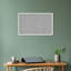 Tableau magnétique encadré blanc Lucie-101827345