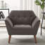 Chaise longue INK + IVY gris anthracite Newport-88043089