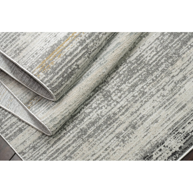 ANNALISE 6.7X9.6 7611-989 GREY/BEIGE/CHARCOAL, Rectangle 6'7" x 9'6"