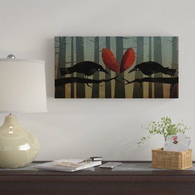 " Love Birds Ravens " by Ryan Fowler