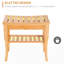 Long Spa Stool With Storage - Offers A Relaxing Bathing Experience Shower Seat Ample Space Meets Bathroom Needs
