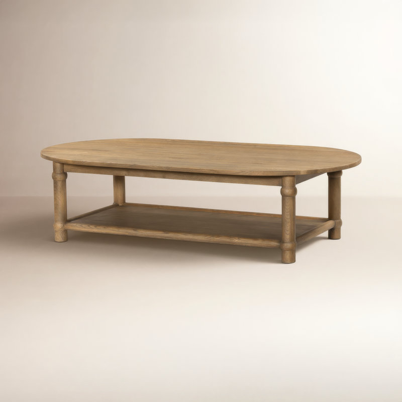 Charnes Coffee Table, Warm Natural Oak