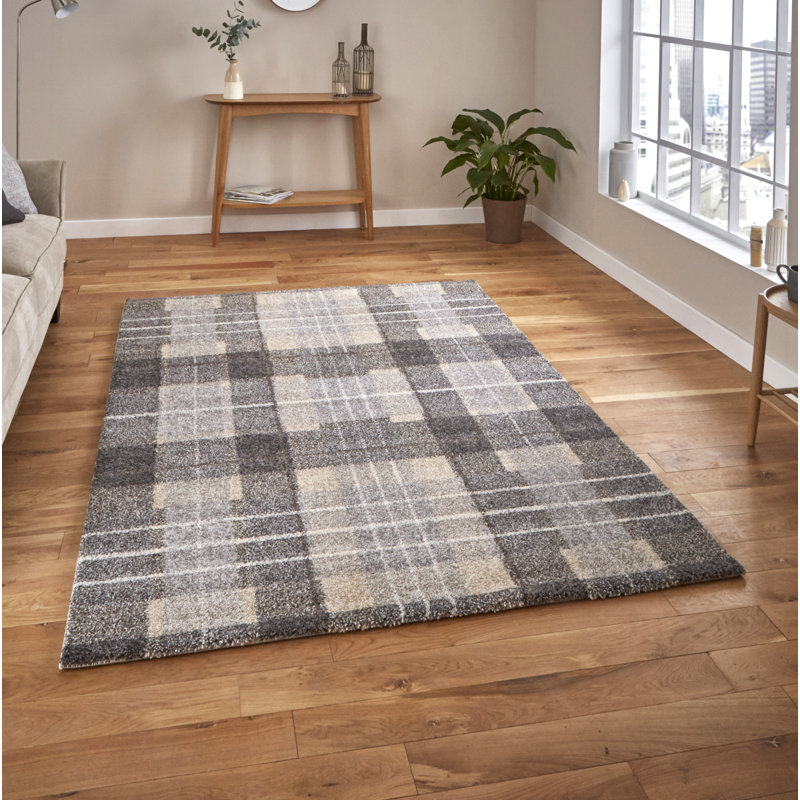 Glendale area rug Machine Woven Grey, Rectangle 120 x 170cm