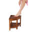 Banc de douche en teck de 12 po de largeur
