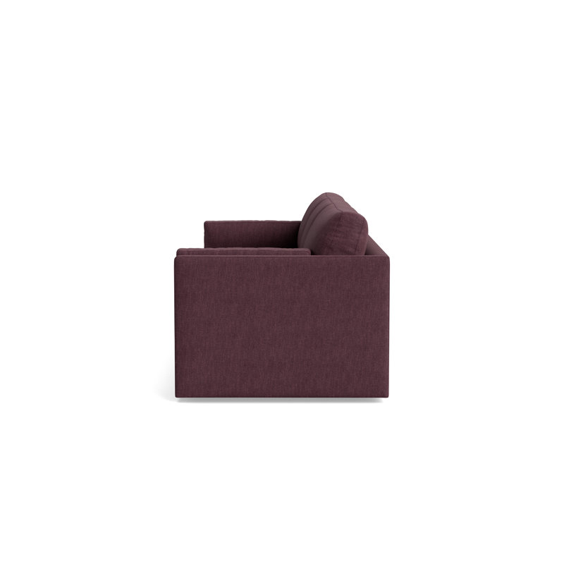 Fairfax Sofa (95"), Performance Weave - Aubergine