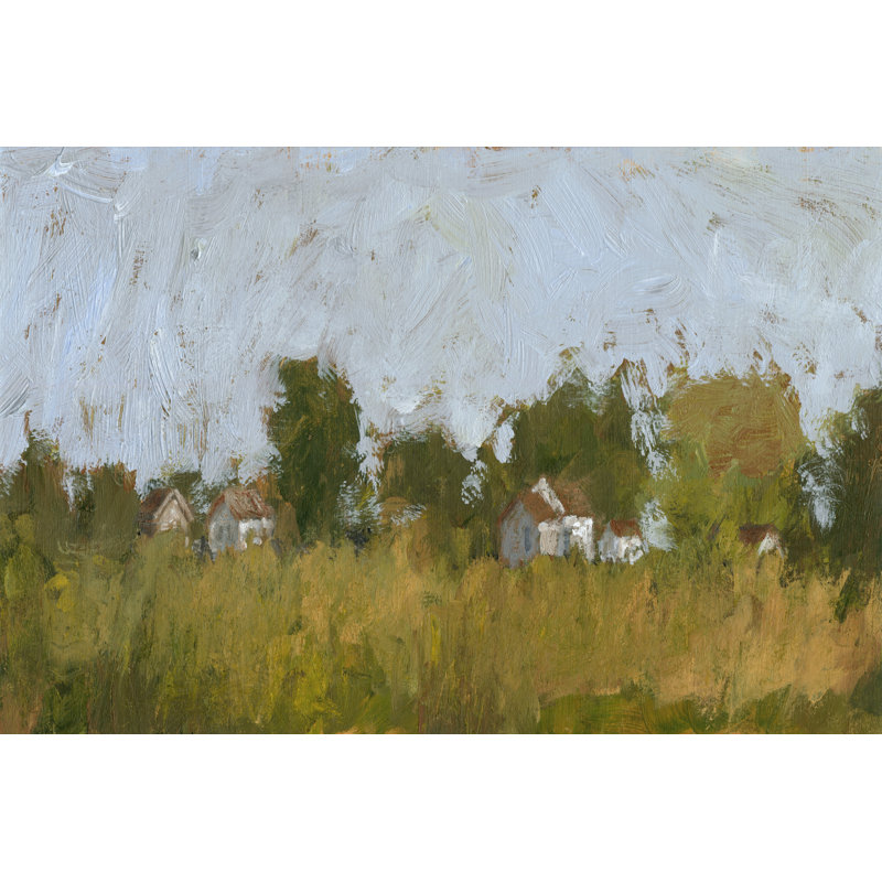Panorama champêtre I, H 24 po x l 36 po x P 1,25 po
