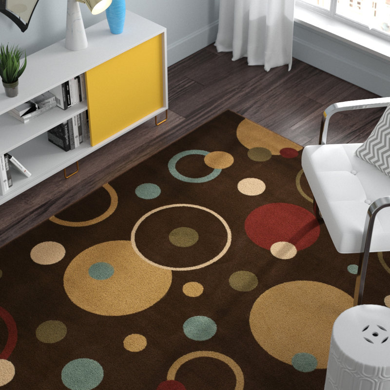 Tapis performance à motif géométrique Charis Porcello, Rectangle 8 pi x 11 pi 2 po