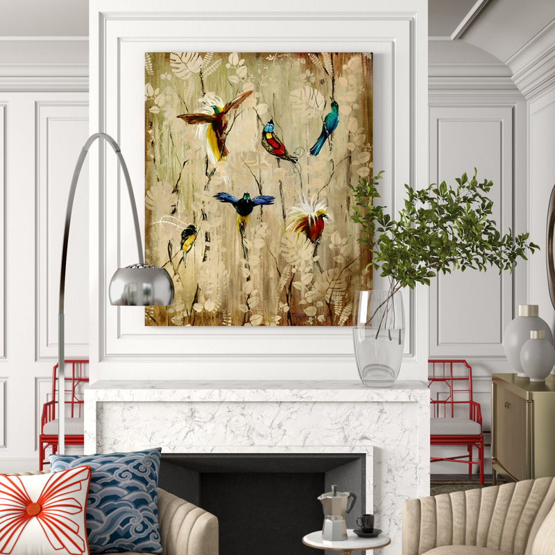 Paradise Found Print by Chelsea Art Studio, 65" H x 54" W, Outdoor
