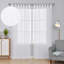 Burhans Semi Sheer Curtain Pair-513627130-513627131