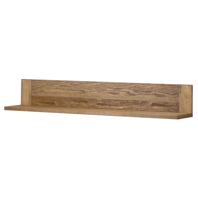 VELVET Solid and Manufactured Oak Wood Wall Shelf