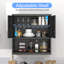 Armoire de rangement en métal avec 2 portes réglables pour garde-manger en métal