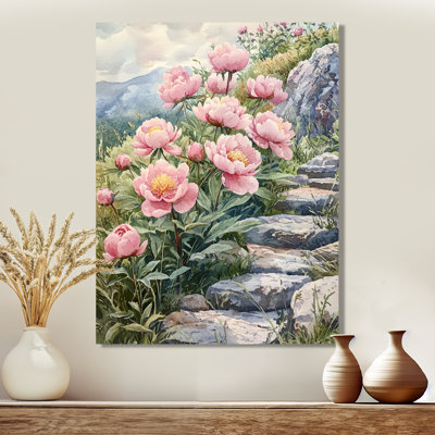 Breckenridge - Floral Canvas Art Print