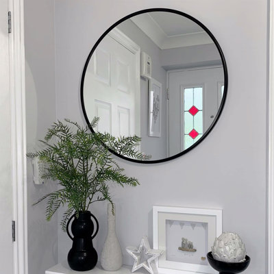 Miroir d'appoint en métal