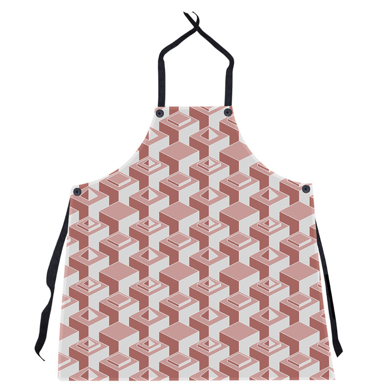 Tablier de gratte-ciels, Rouge/blanc