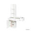 Commode blanche moderne, grande commode de rangement-470847742