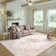 Oriental Inspired Vintage Machine Washable Area with Non-Slip Backing for High Traffic Area, Living Room, Bed Room, Kitchen, Hallway, Entryway Rug