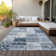 Washable Floral Indoor / Outdoor Rug