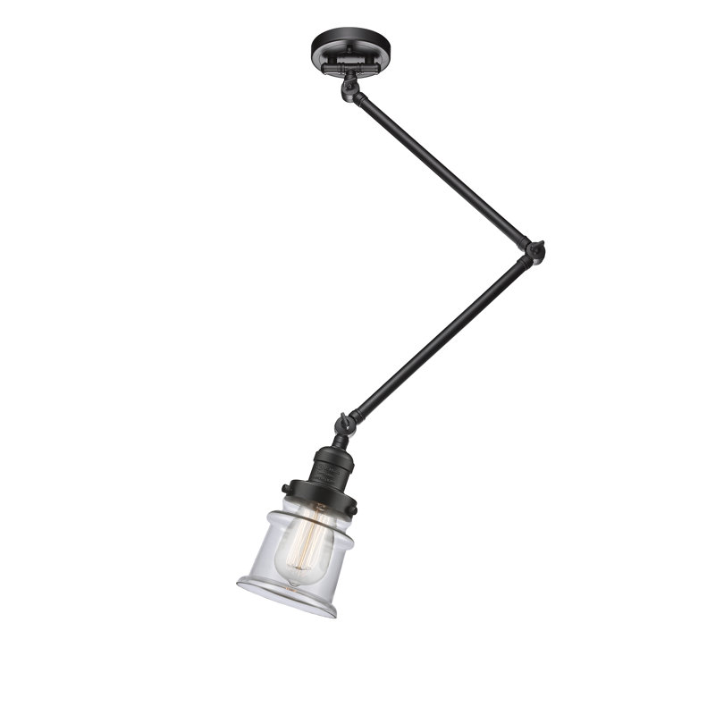 Alexandira Glass Flush Mount, Antique Brass, LED