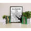 «Baltimore City Map», reproduction d'impression sur affiche-24704829
