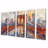 Kurfis - Bridges Canvas Wall Art Set-107602104