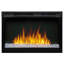 Dimplex Nova Multi-Fire XHD Contemporary Electric Fireplace Insert with Acrylic Embers - 1000 SQ FT, Ceramic Heater